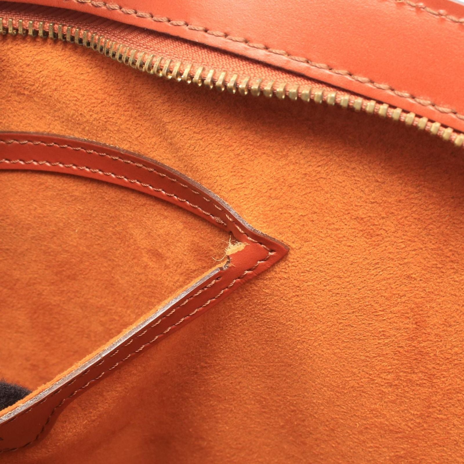 Louis Vuitton Handbag Saint Jacques Kenya Brown Leather — view 6