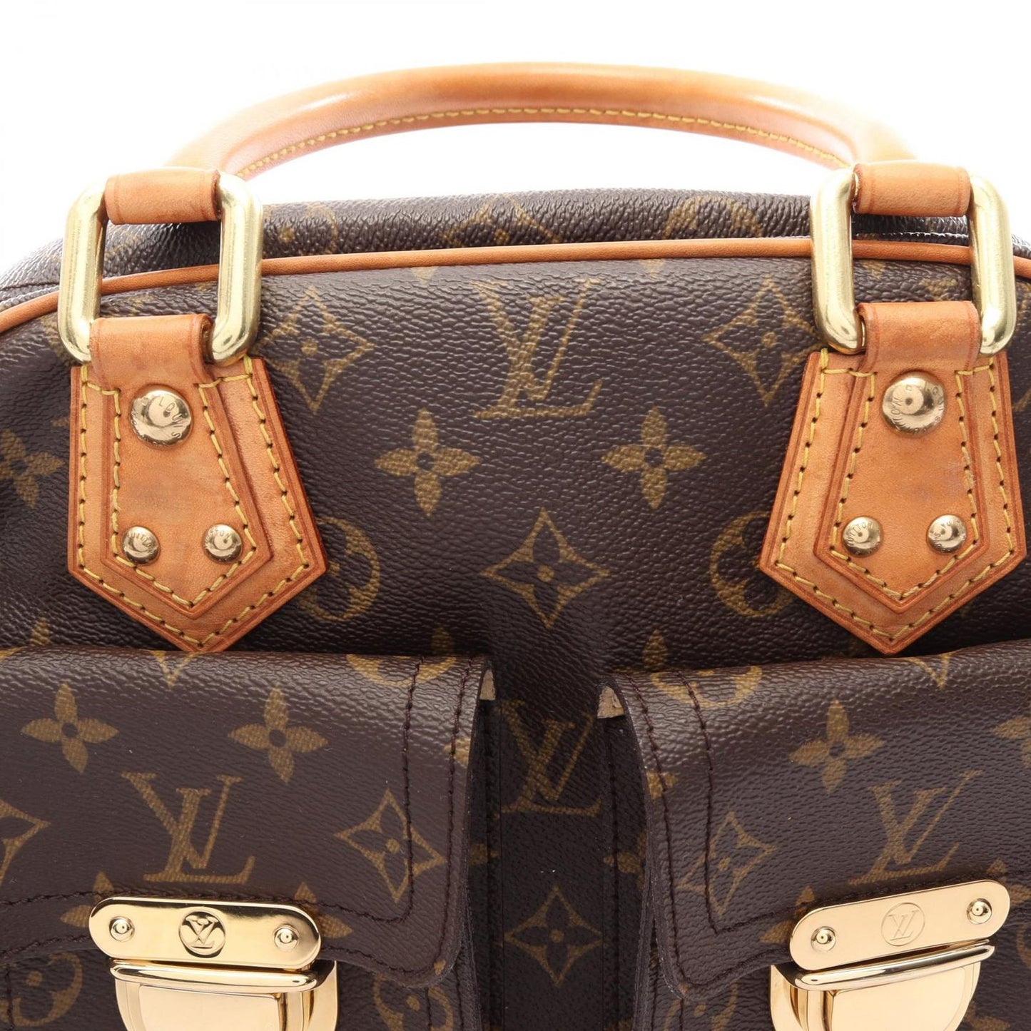 Louis Vuitton Handbag Manhattan PM Leather — view 8