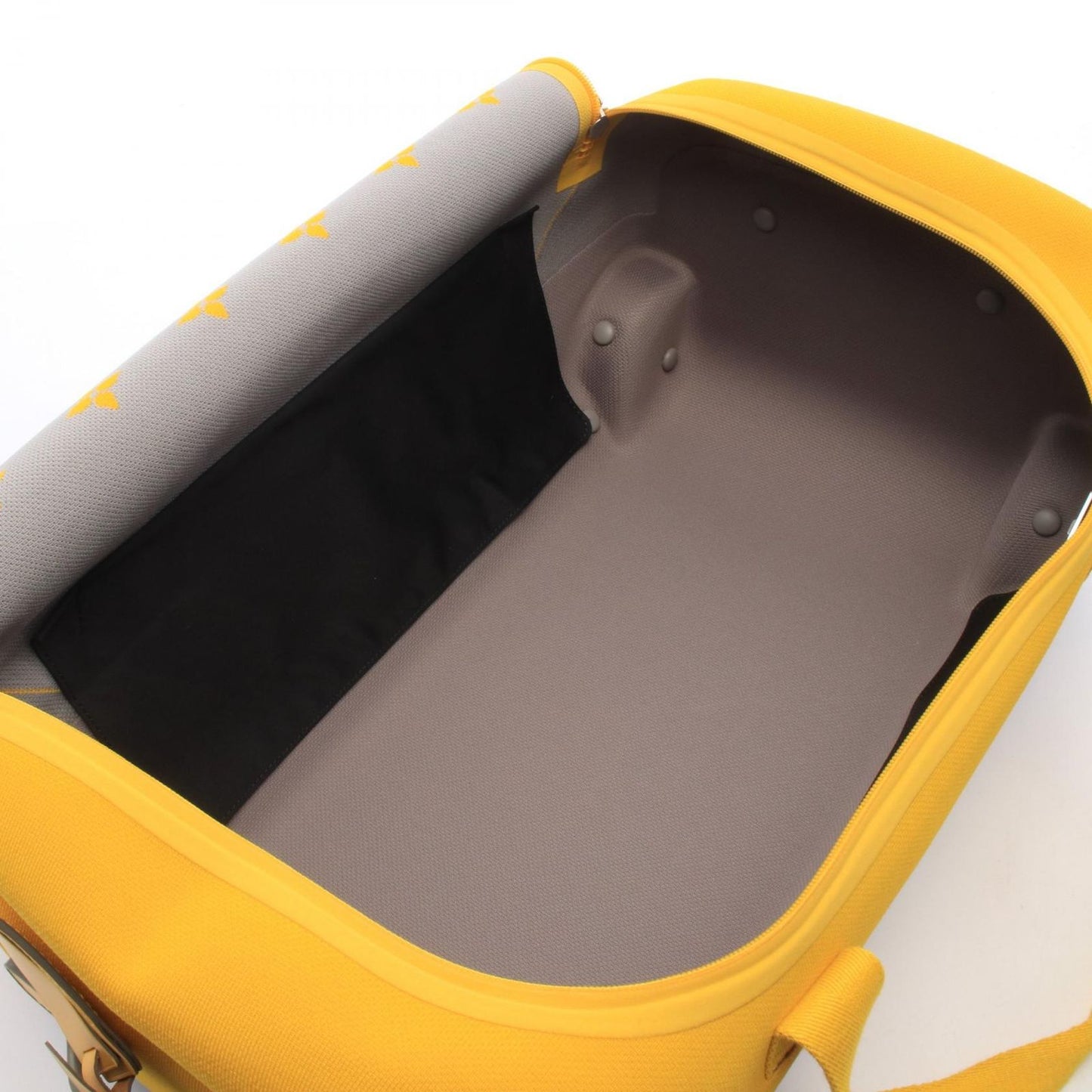 Louis Vuitton Travel Bag Horizon Soft Jaune Canvas Leather — view 3