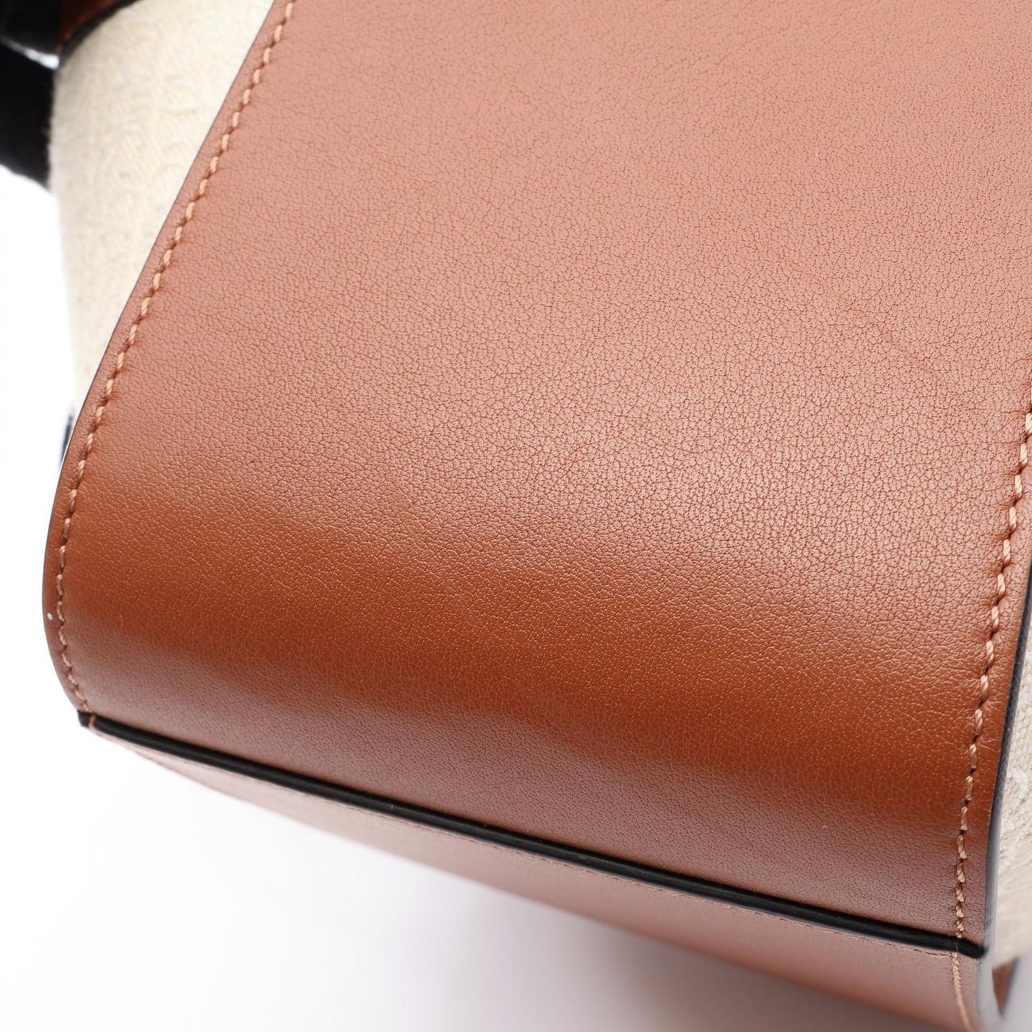 Loewe Handbag Hammock Drawstring Bag Mini 2-Way Natural Brown — view 5
