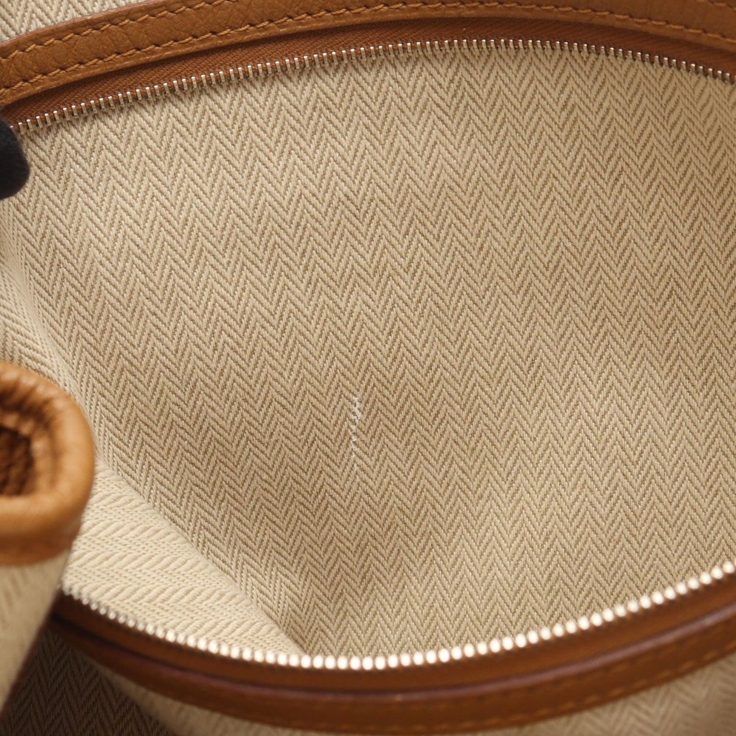 Hermes Tote Bag Garden Party PM Natural Sable Leather — view 6