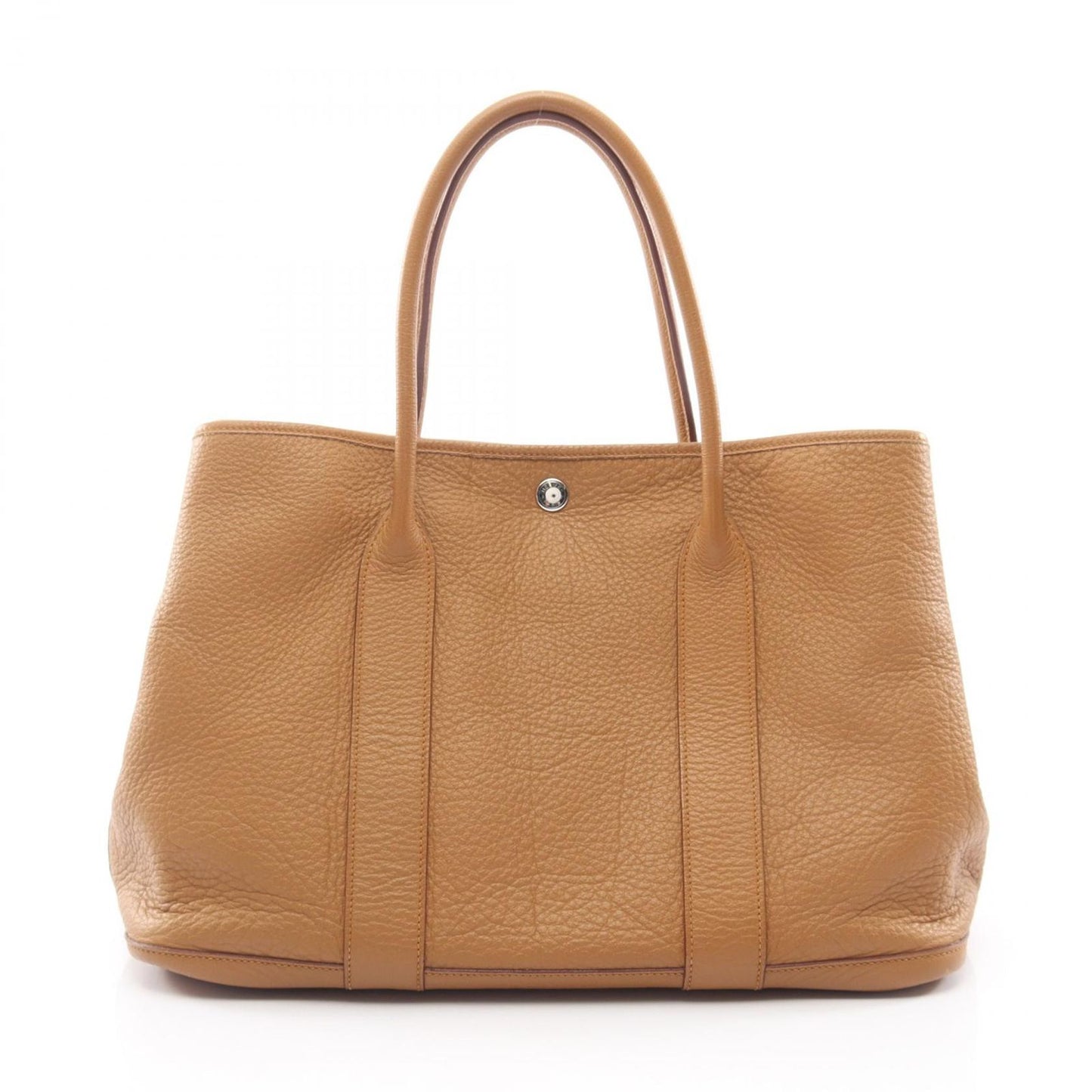 Hermes Tote Bag Garden Party PM Natural Sable Leather