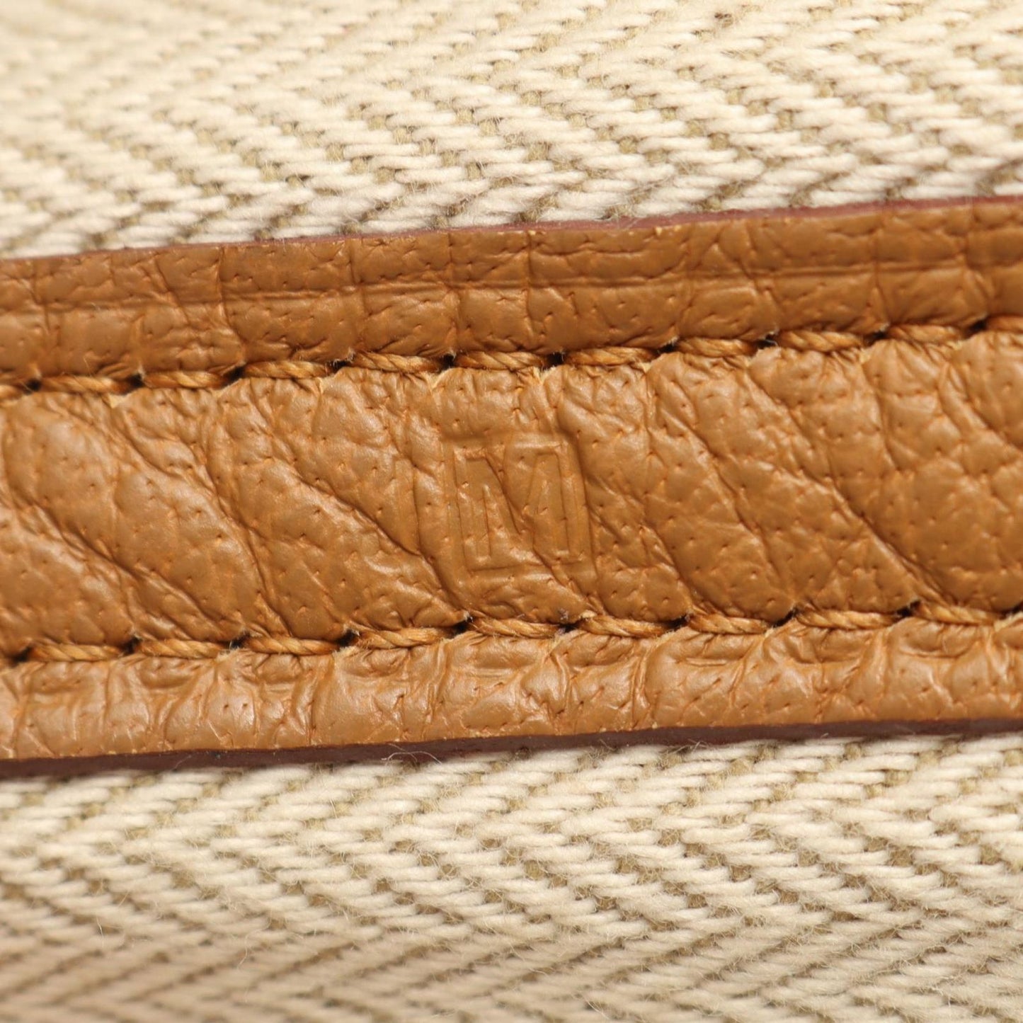 Hermes Tote Bag Garden Party PM Natural Sable Leather — view 5