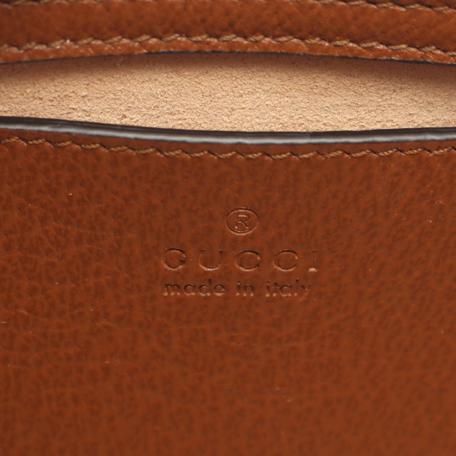 Gucci Handbag Diana Small 2-Way Brown Leather — view 4