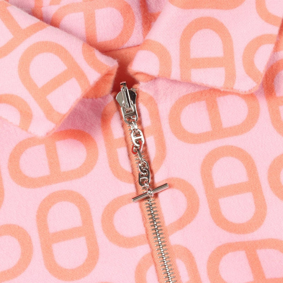 Hermes Chaine D'Ancre Reversible Zip Up Cashmere Jacket — view 7