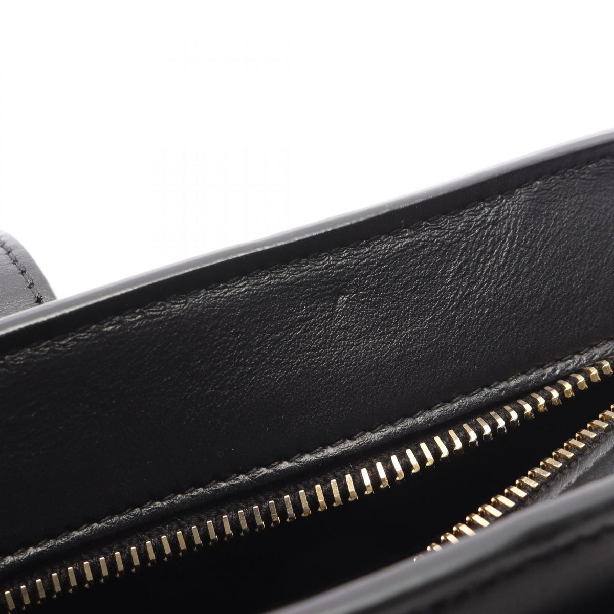 Saint Laurent Paris Handbag YSL Line Baby Monogram Cabas 2-Way Black Leather — view 7