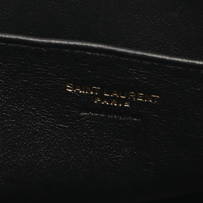 Saint Laurent Paris Handbag YSL Line Baby Monogram Cabas 2-Way Black Leather — view 4