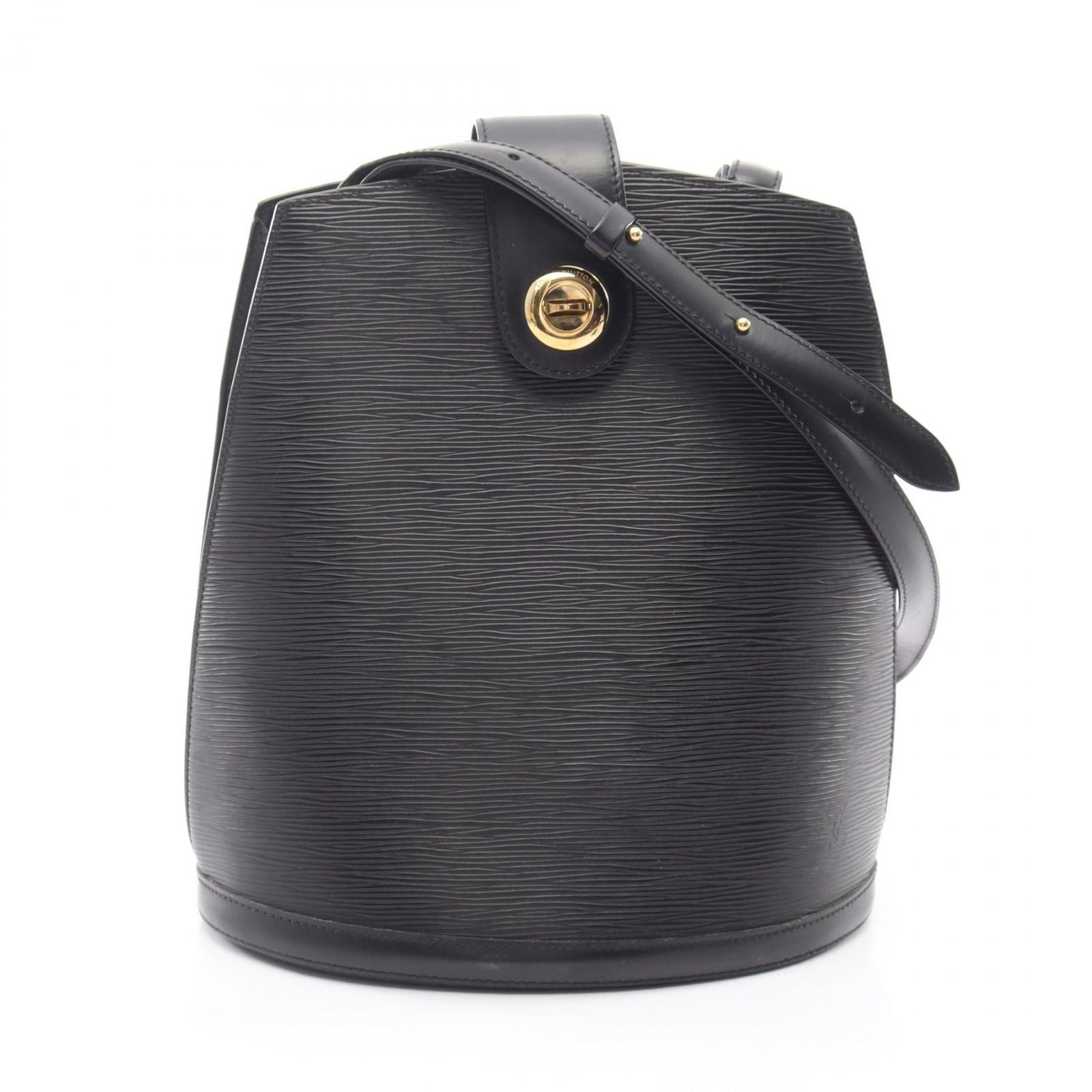 Louis Vuitton Shoulder Bag Cluny Noir Leather