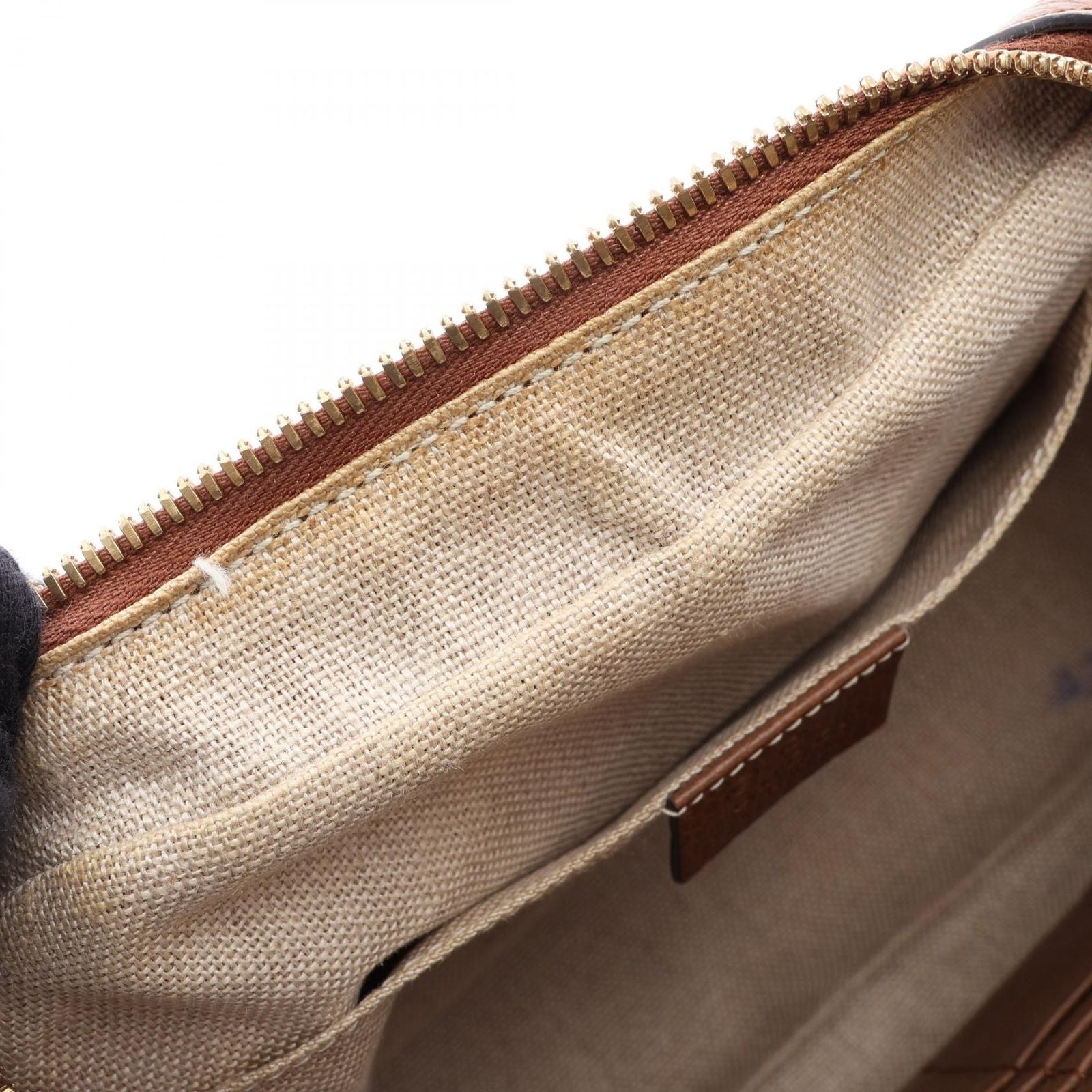 Gucci Shoulder Bag Bree GG Canvas Beige Brown — view 5
