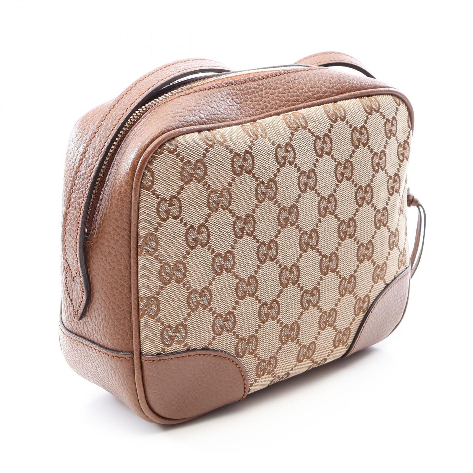Gucci Shoulder Bag Bree GG Canvas Beige Brown — view 2