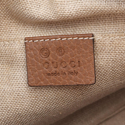 Gucci Shoulder Bag Bree GG Canvas Beige Brown — view 4