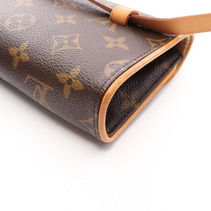 Louis Vuitton Waist Bag Pochette Florentine Monogram with Bouton Pression — view 8