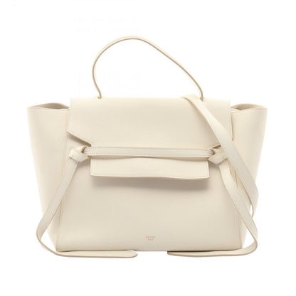 Celine Belt Bag Mini 2-Way White Leather