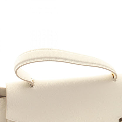 Celine Belt Bag Mini 2-Way White Leather — view 6