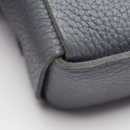 Bottega Veneta Shoulder Bag Cassette Intrecciato Gray Leather — view 8