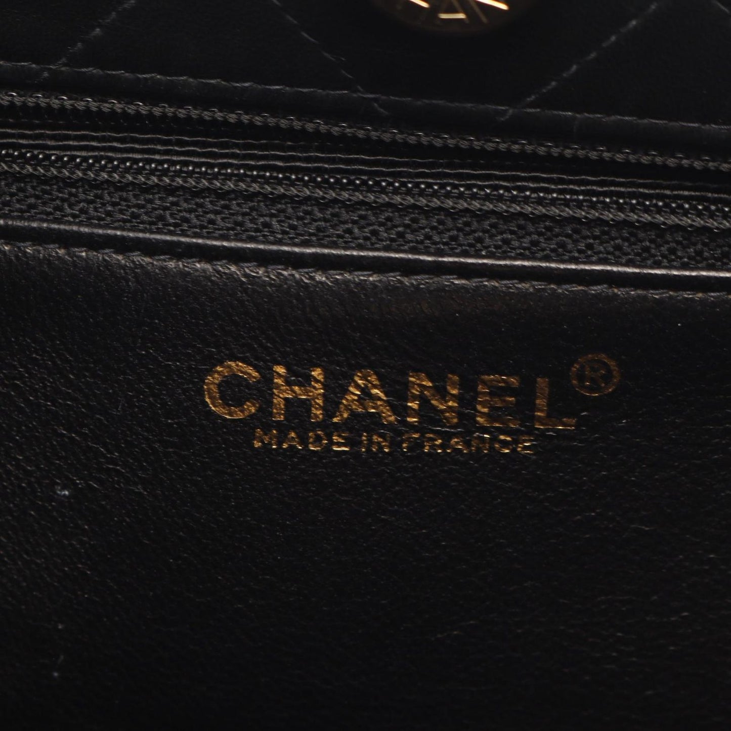 Chanel Shoulder Bag Quilted Black Lambskin 2-Way Chain — view 4