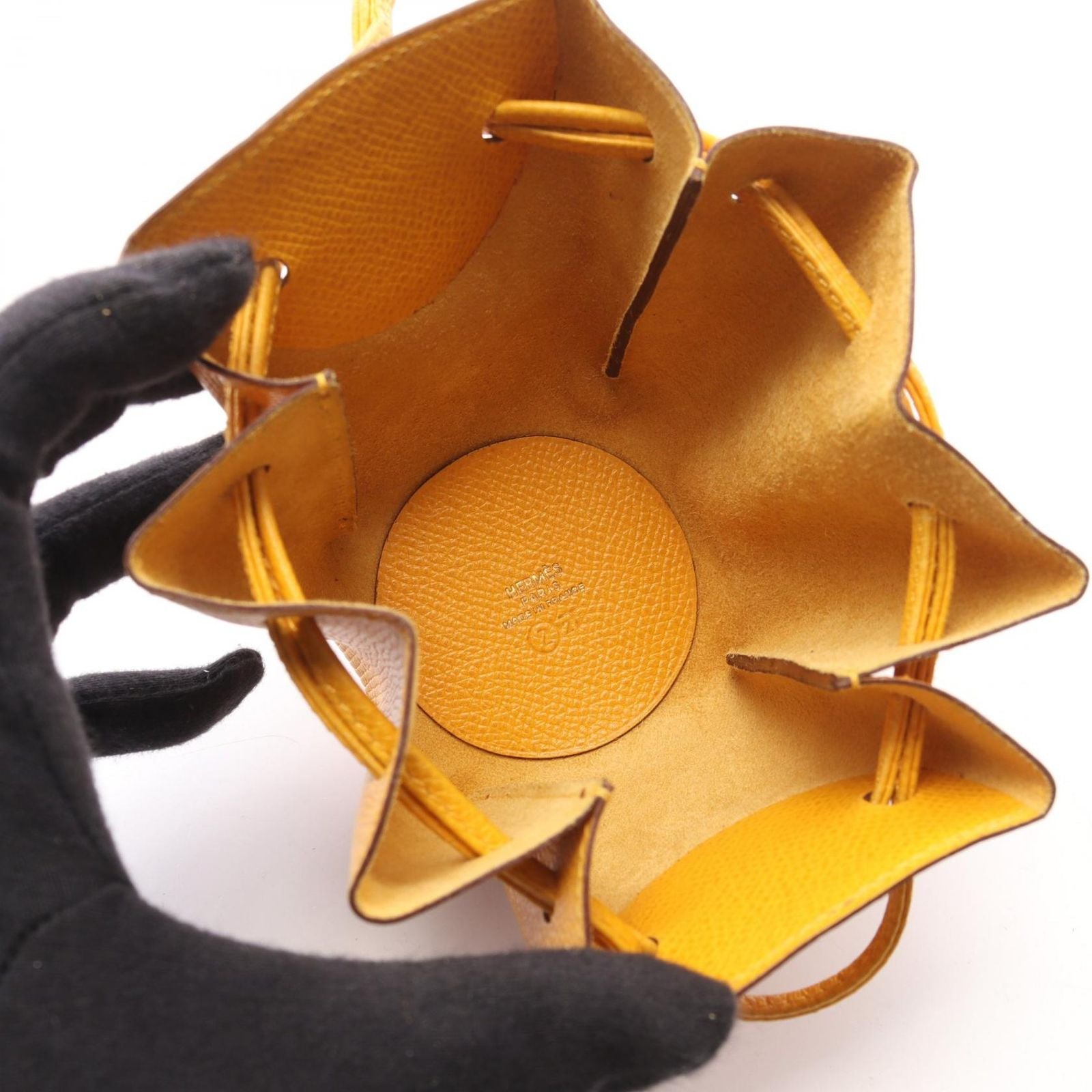 Hermes Pouch Vespa Jaune — view 3
