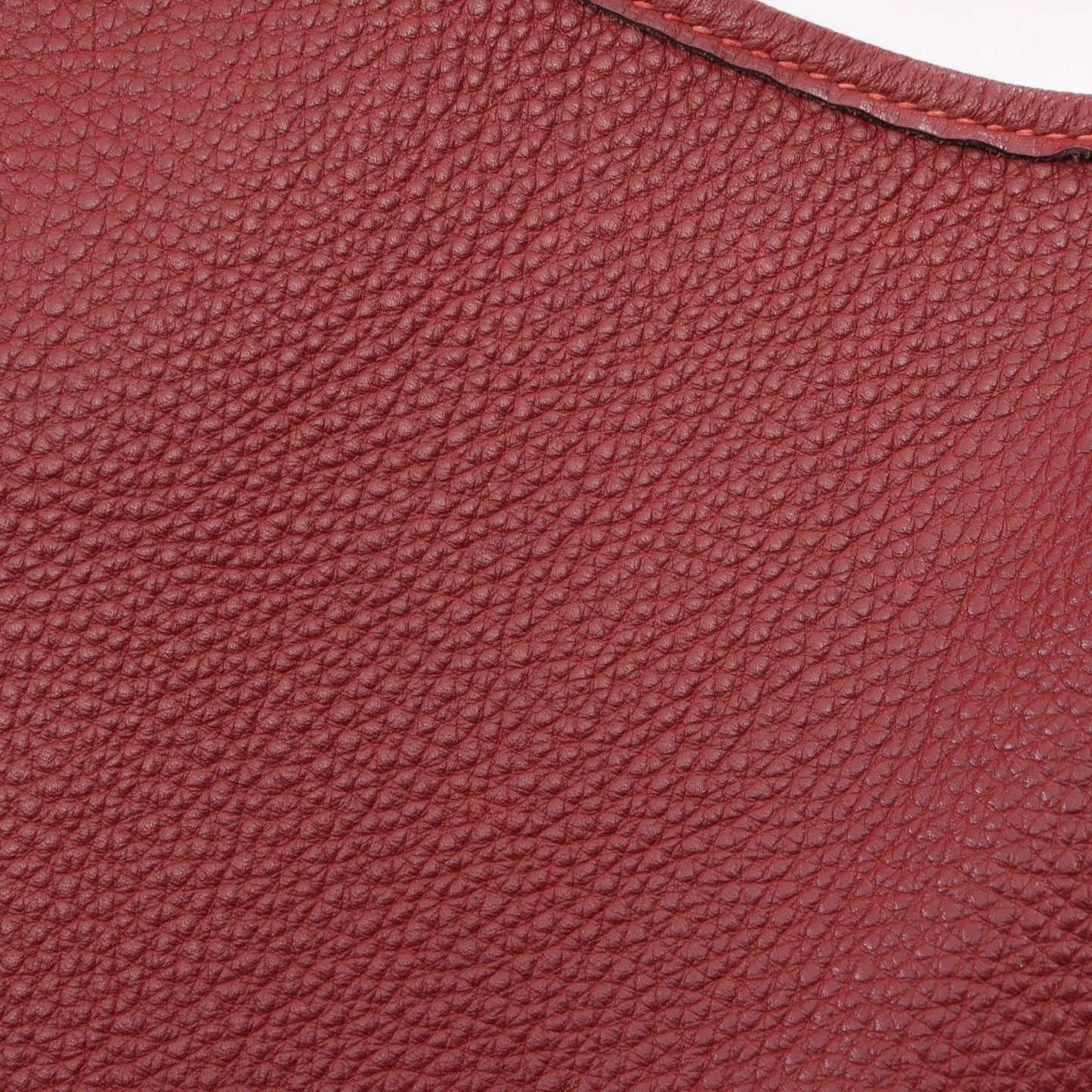 Hermes Shoulder Bag Evelyne 1 Anne PM Red Leather — view 8