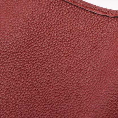 Hermes Shoulder Bag Evelyne 1 Anne PM Red Leather — view 8