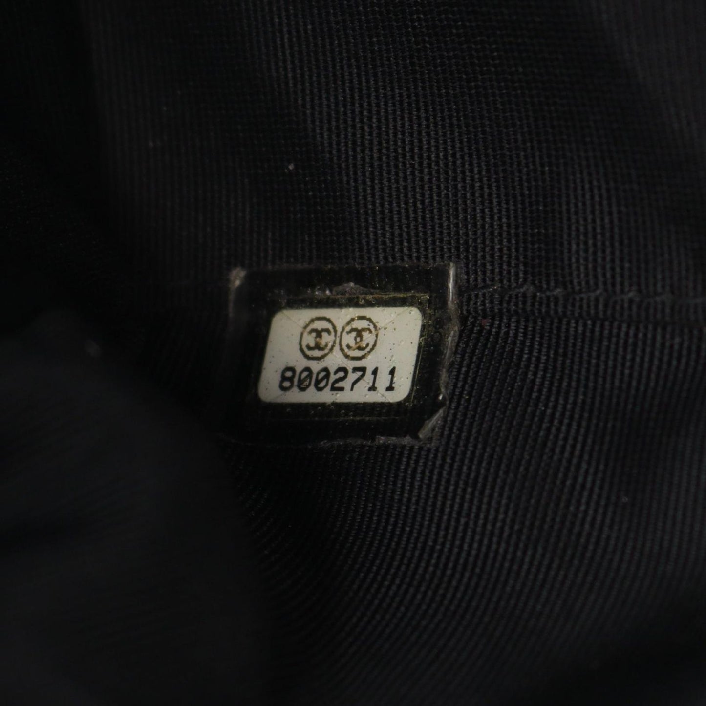 Chanel Handbag Quilted Black Caviar Leather CC Logo Mini — view 5