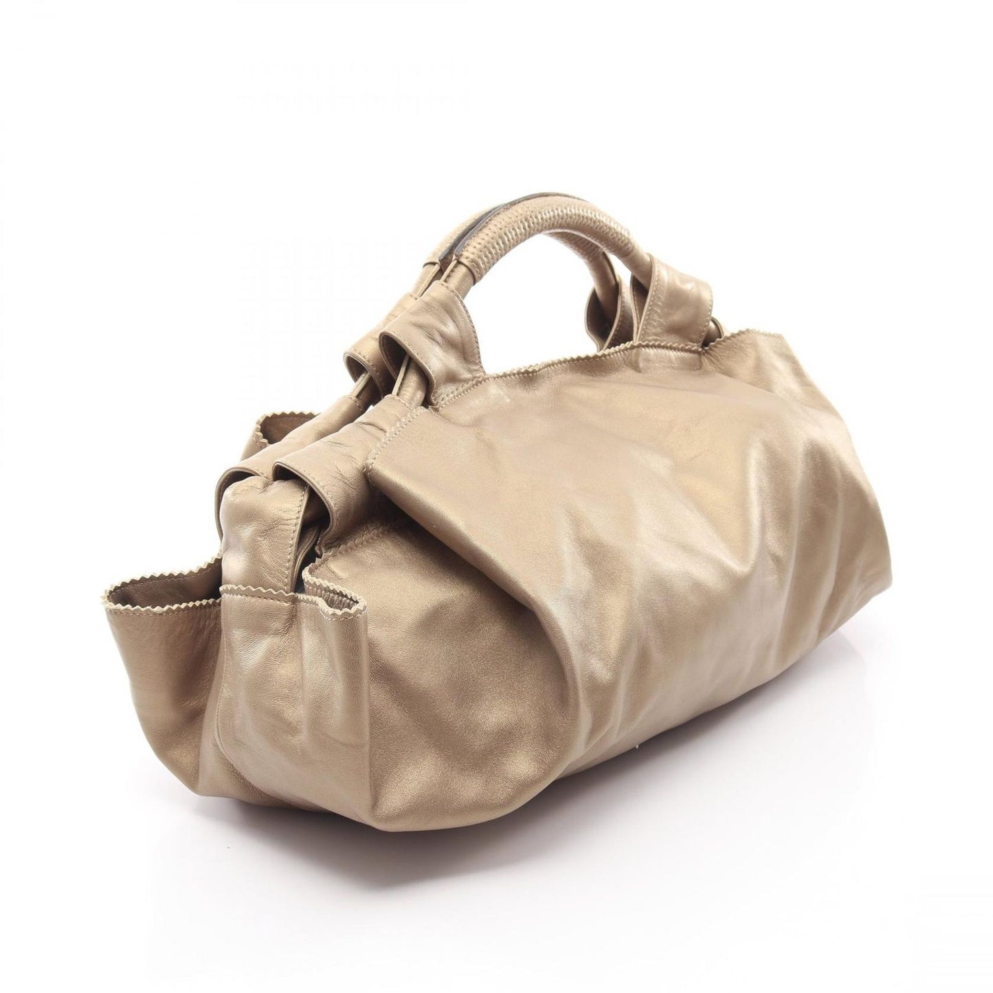 Loewe Handbag Nappa Aire Gold Leather — view 2