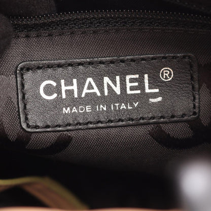 Chanel Tote Bag Cambon Line Small Beige Black Leather — view 4