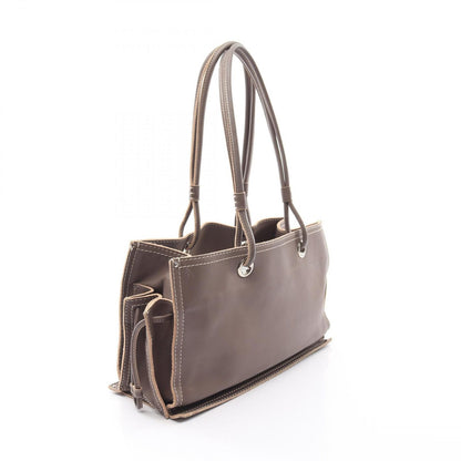 Loewe Tote Bag Anagram Perforated Gray Ju Leather — view 2