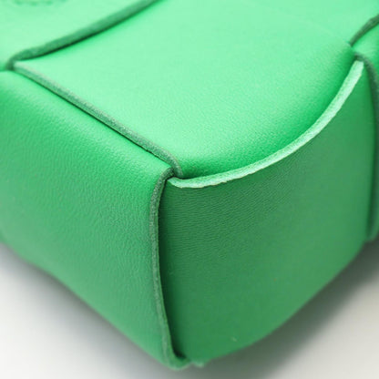 Bottega Veneta Shoulder Bag Candy Cassette Green Leather — view 6