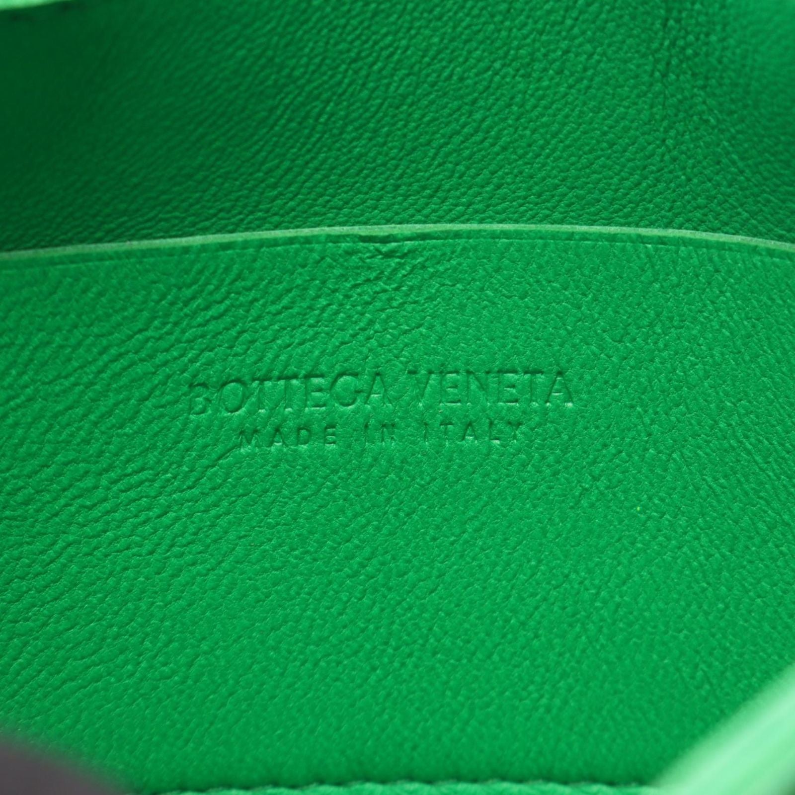 Bottega Veneta Shoulder Bag Candy Cassette Green Leather — view 4