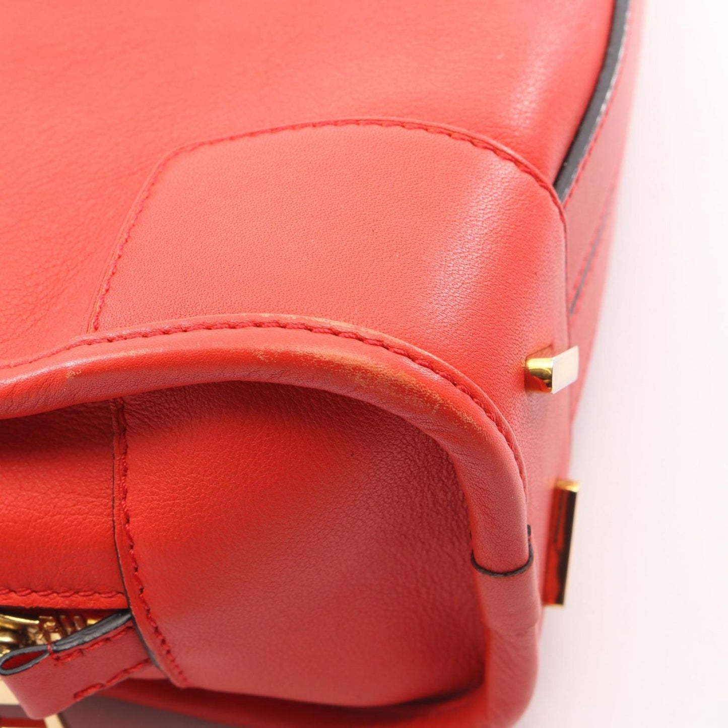 Loewe Handbag Amazona 23 2-Way Red Leather — view 6