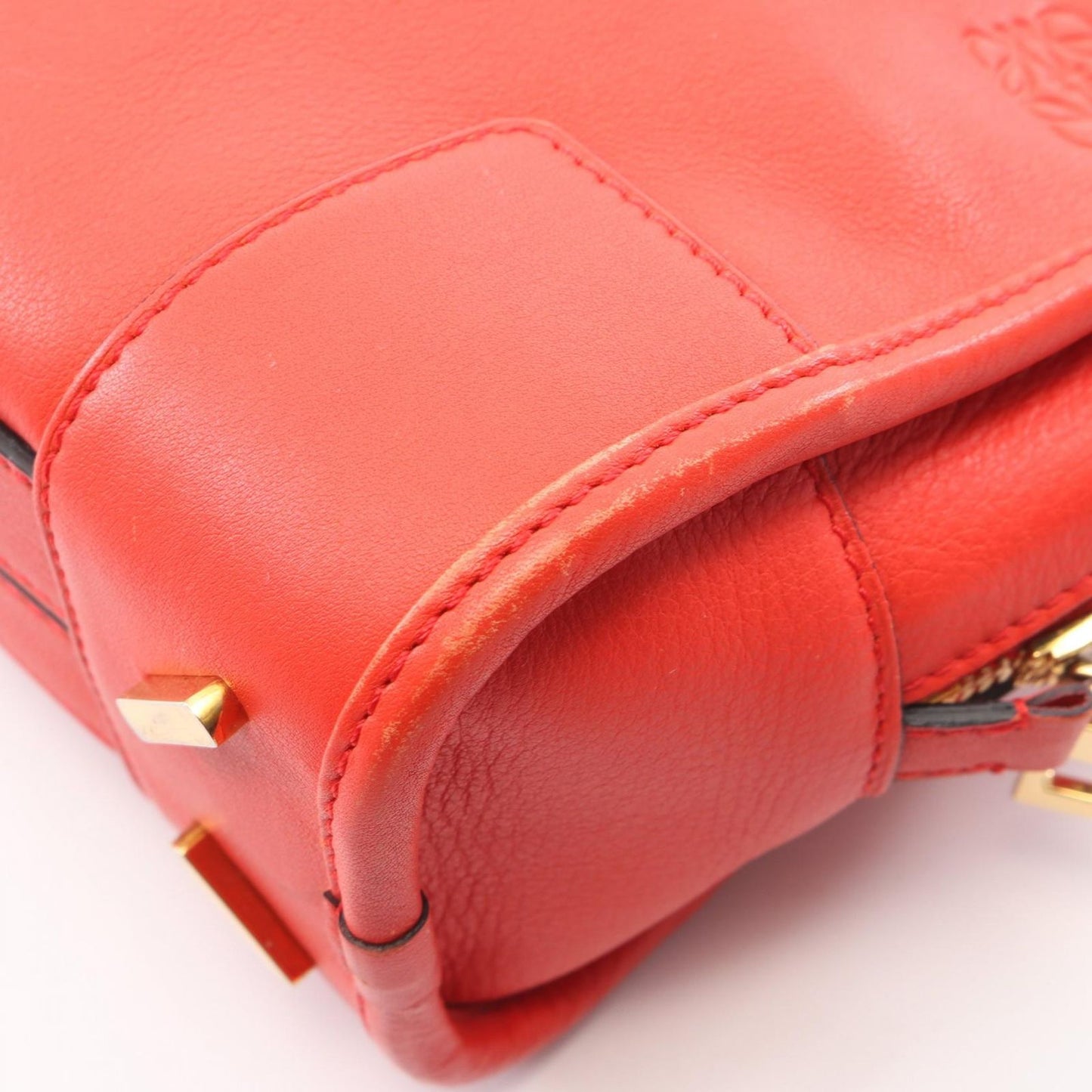Loewe Handbag Amazona 23 2-Way Red Leather — view 7