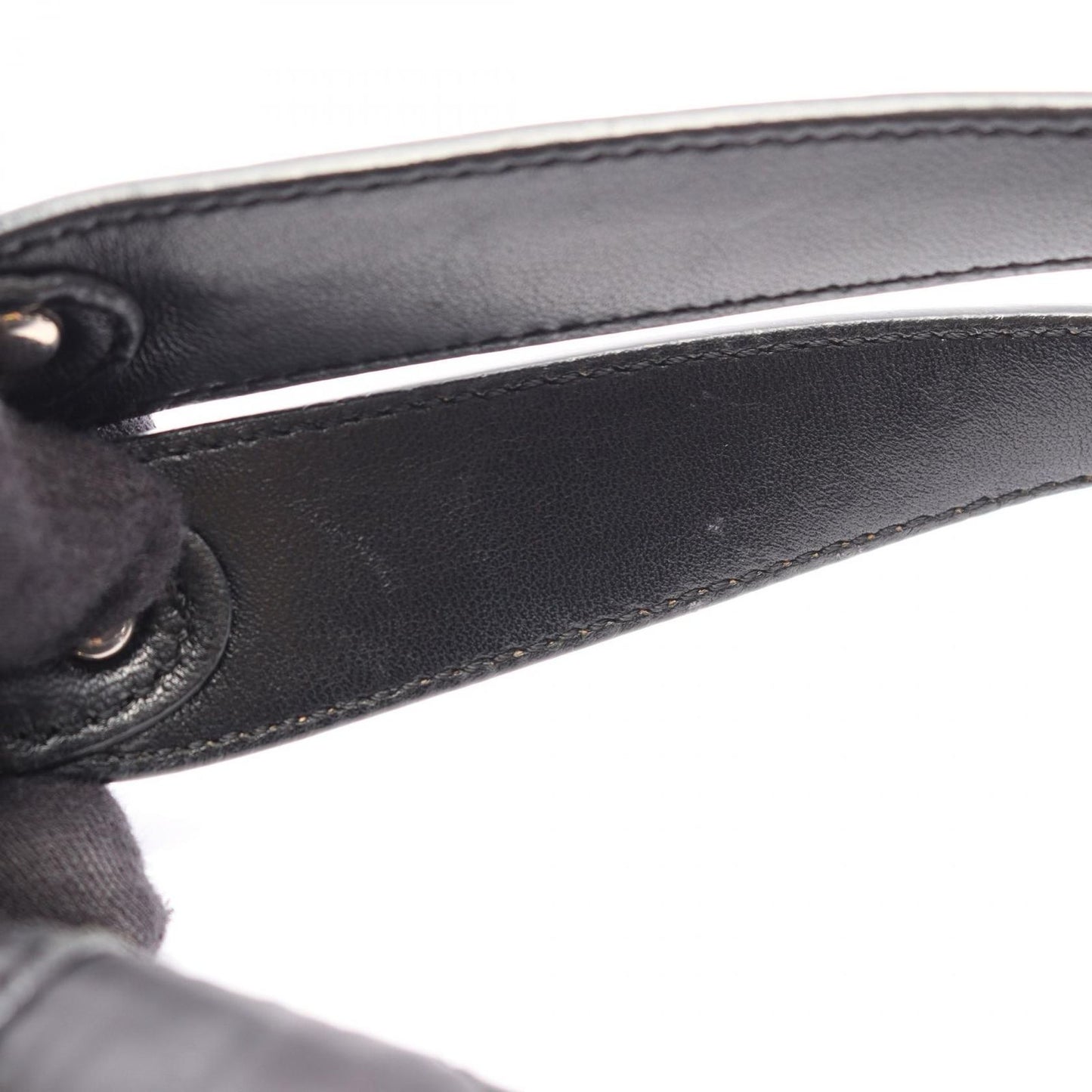 Dior Handbag Charming Lock Cannage Black Nylon Leather — view 6