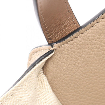 Loewe Handbag Hammock Bag Small 2-Way Beige Brown Leather — view 6