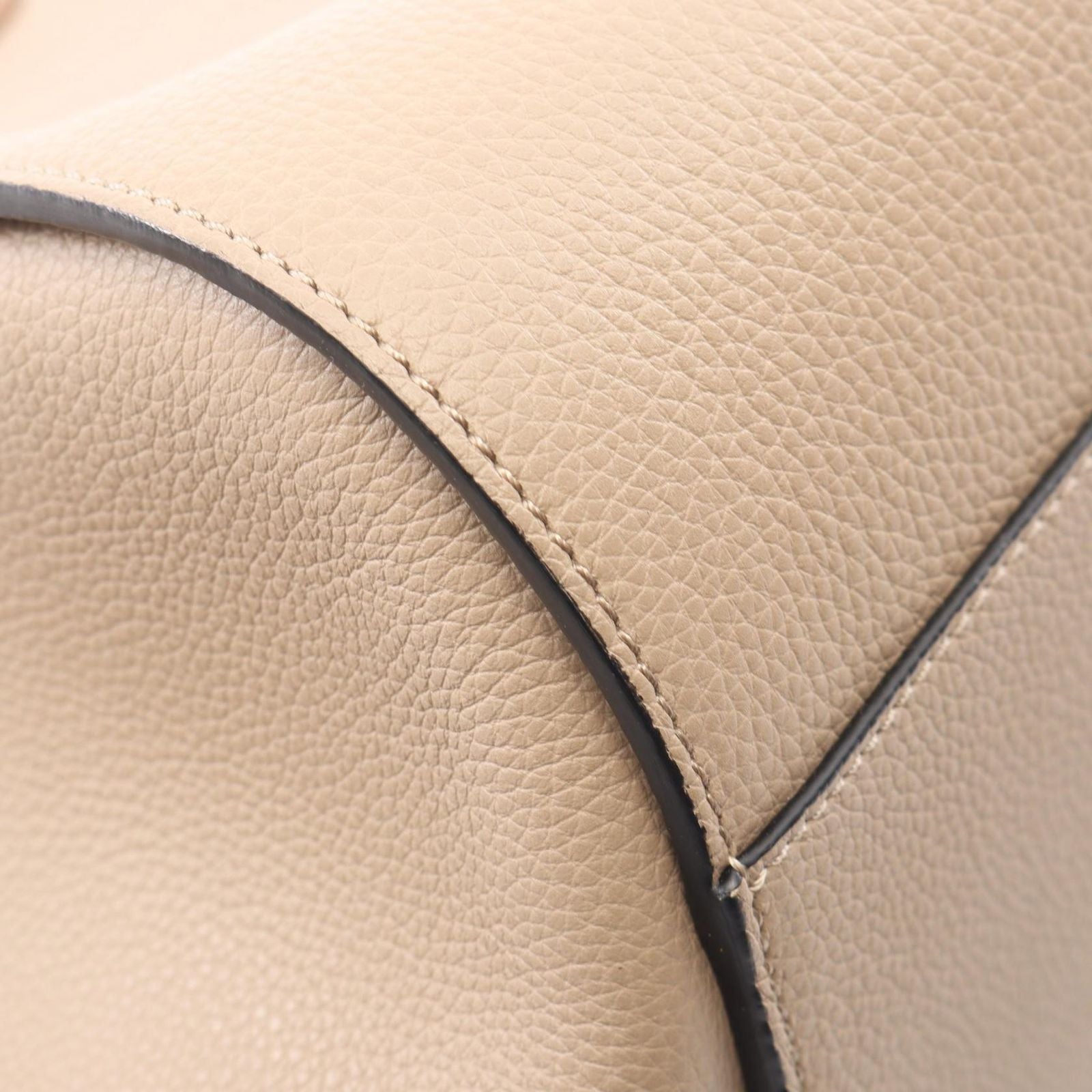 Loewe Handbag Hammock Bag Small 2-Way Beige Brown Leather — view 7
