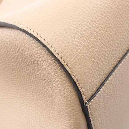 Loewe Handbag Hammock Bag Small 2-Way Beige Brown Leather — view 7