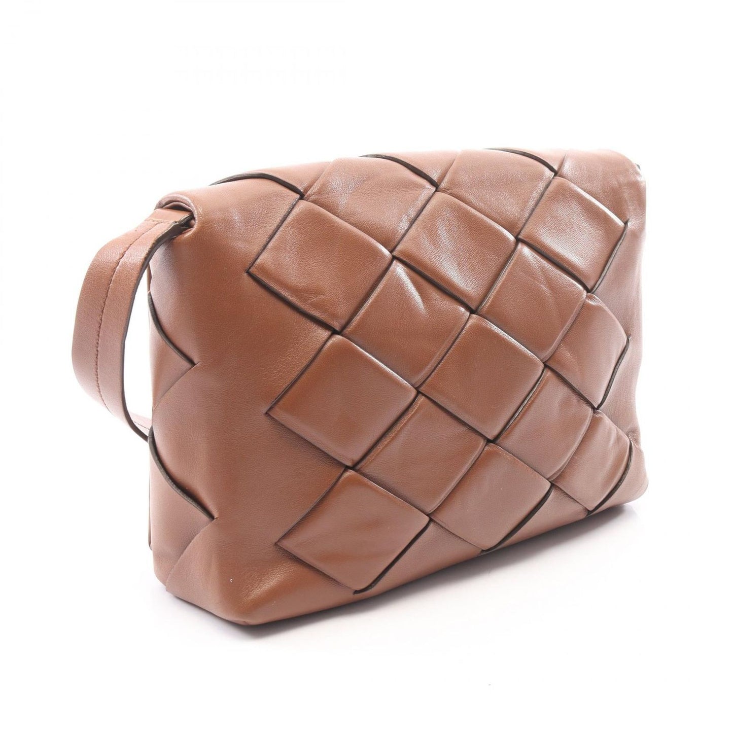 Miu Miu Shoulder Bag Brown Leather — view 2