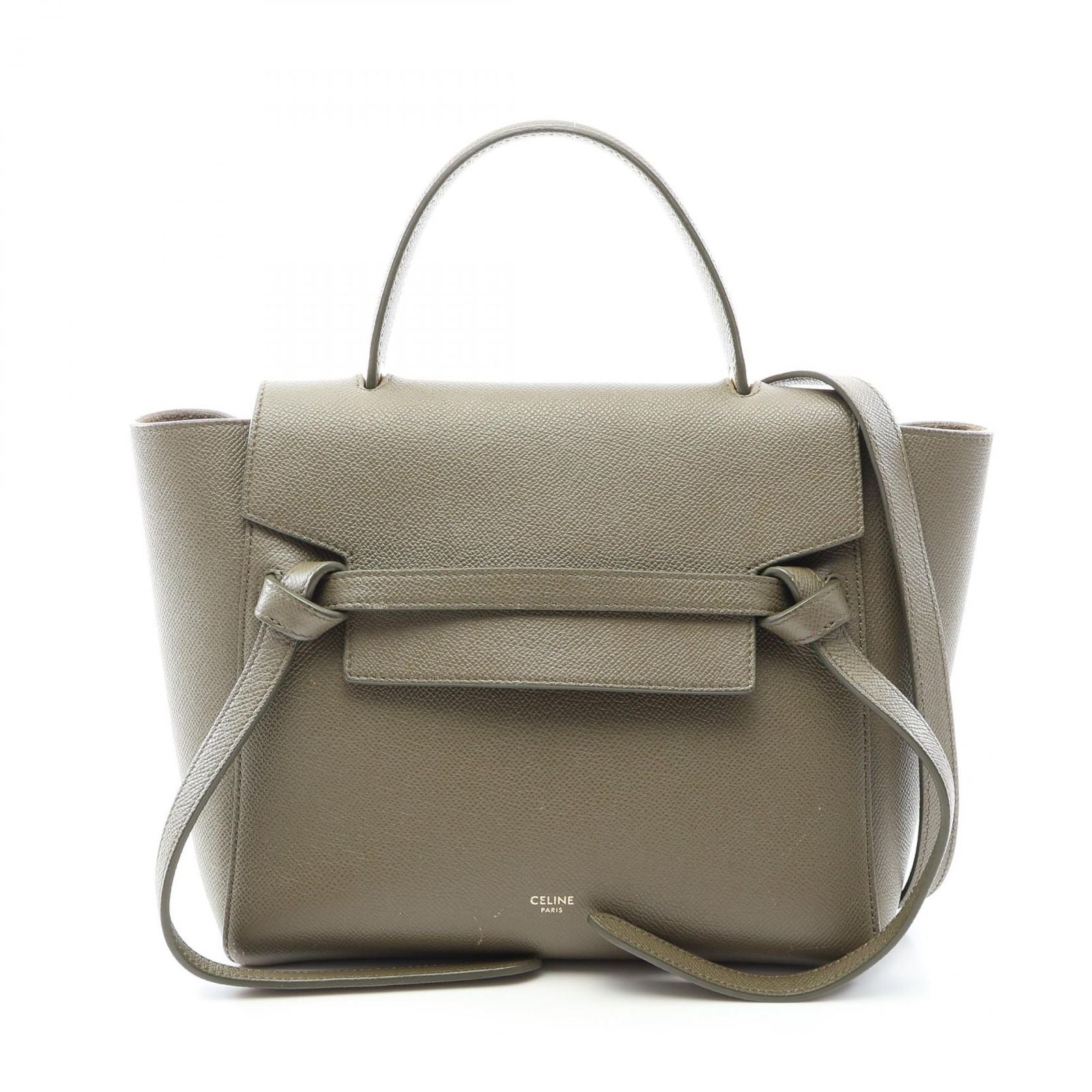 Celine Belt Bag Micro Khaki Leather