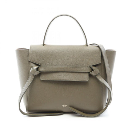 Celine Belt Bag Micro Khaki Leather