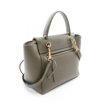 Celine Belt Bag Micro Khaki Leather — view 2