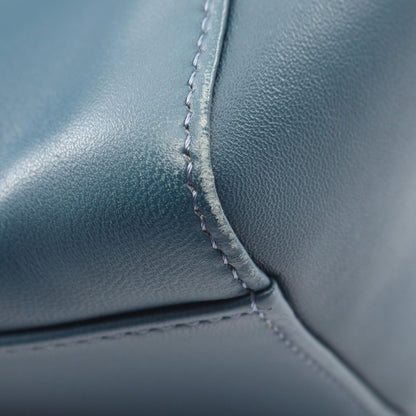 Fendi Handbag Mini Peekaboo Blue Green Leather — view 6