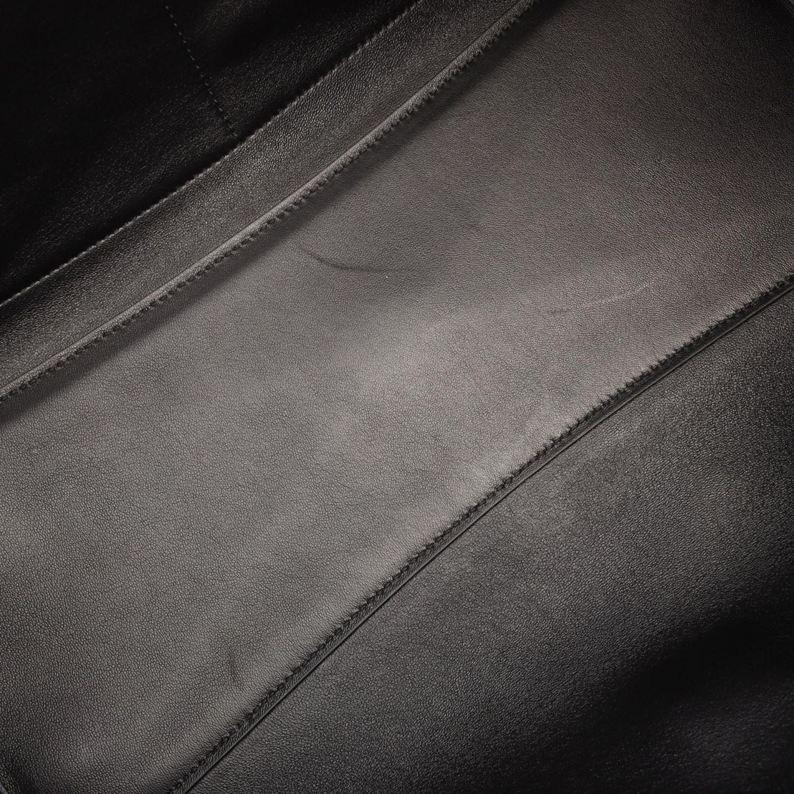 Balenciaga Tote Bag Bel Air Carryall Black Leather — view 5