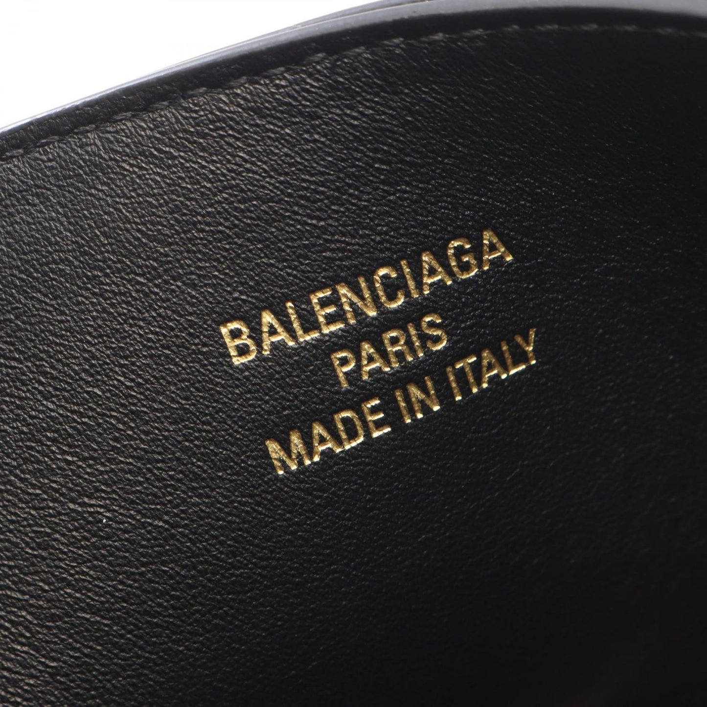 Balenciaga Tote Bag Bel Air Carryall Black Leather — view 4