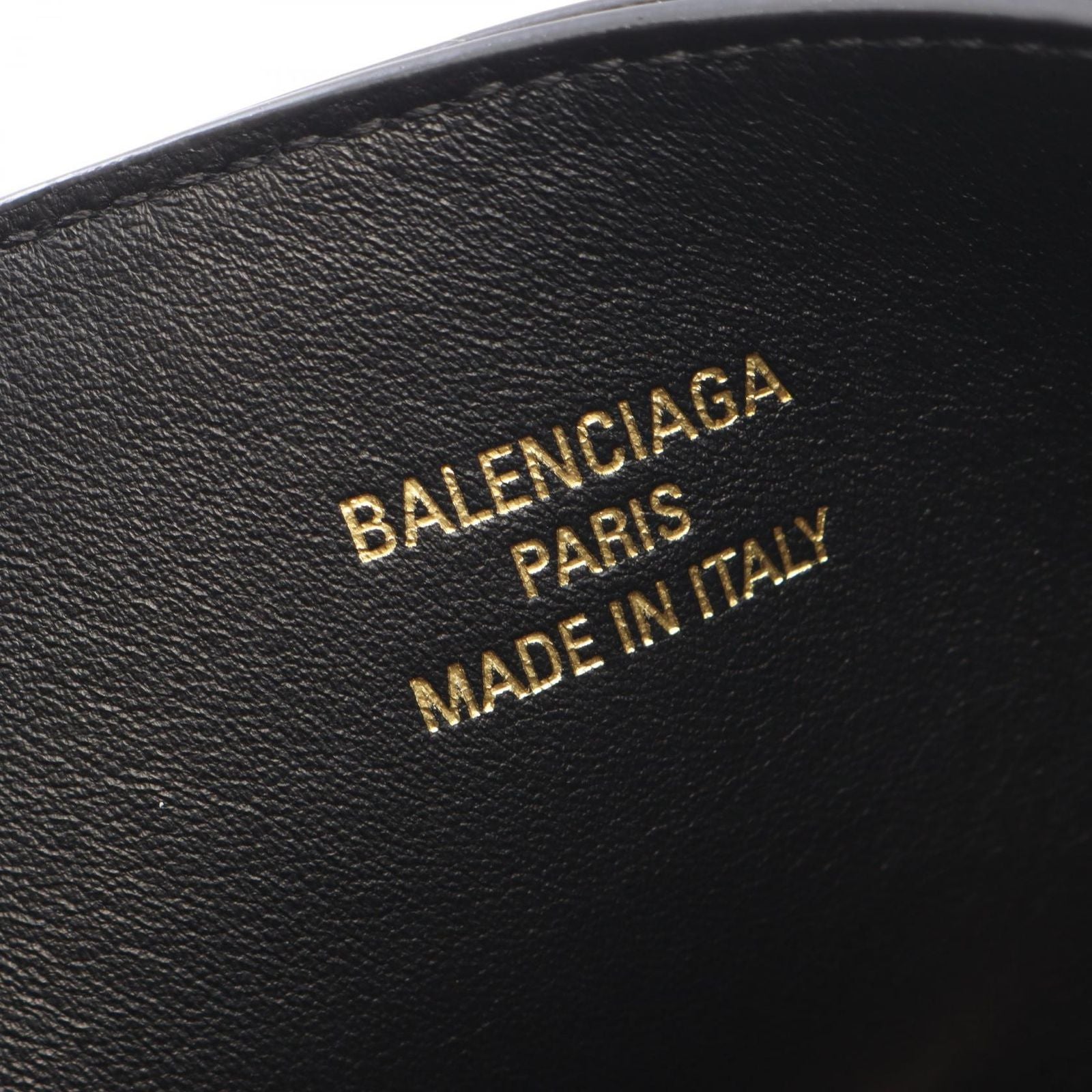 Balenciaga Tote Bag Bel Air Carryall Black Leather — view 4