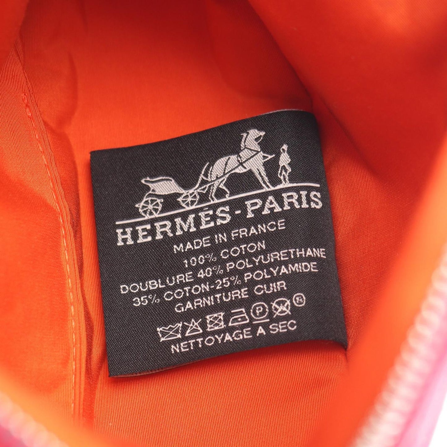 Hermes Pouch Potall 15 Mini Hibiscus 06 Canvas Bolide — view 4