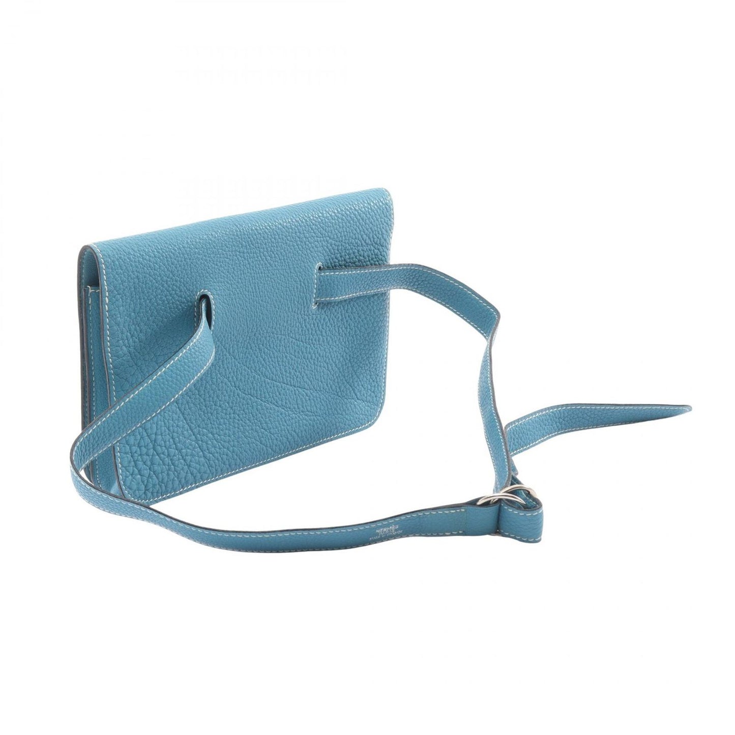 Hermes Waist Bag Dogon Posh Blue Jean Leather — view 2