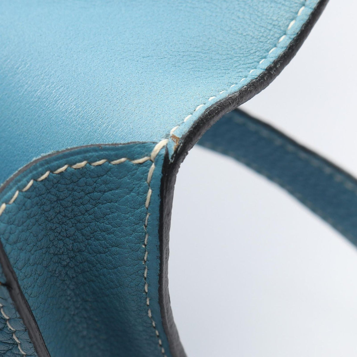 Hermes Waist Bag Dogon Posh Blue Jean Leather — view 7