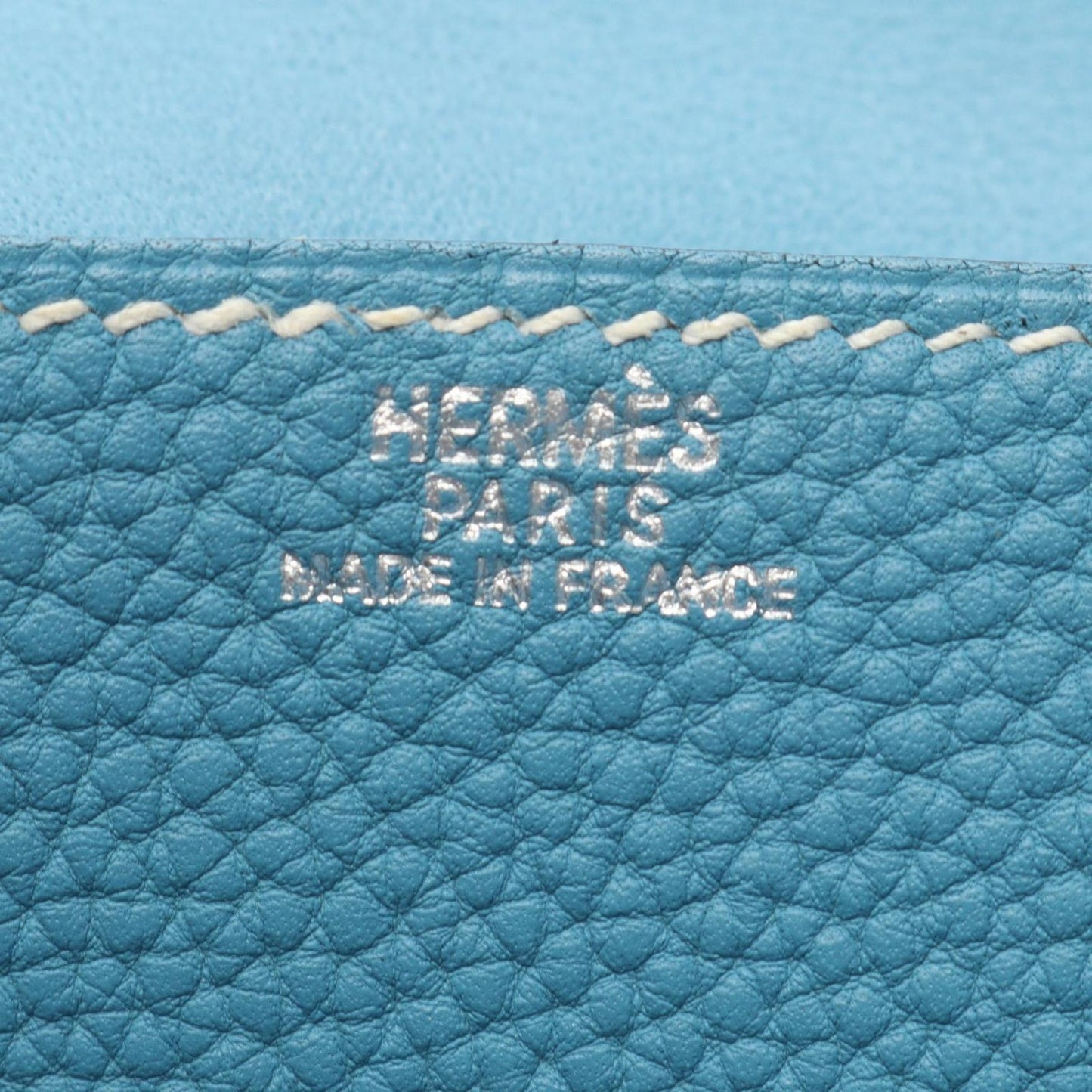 Hermes Waist Bag Dogon Posh Blue Jean Leather — view 4