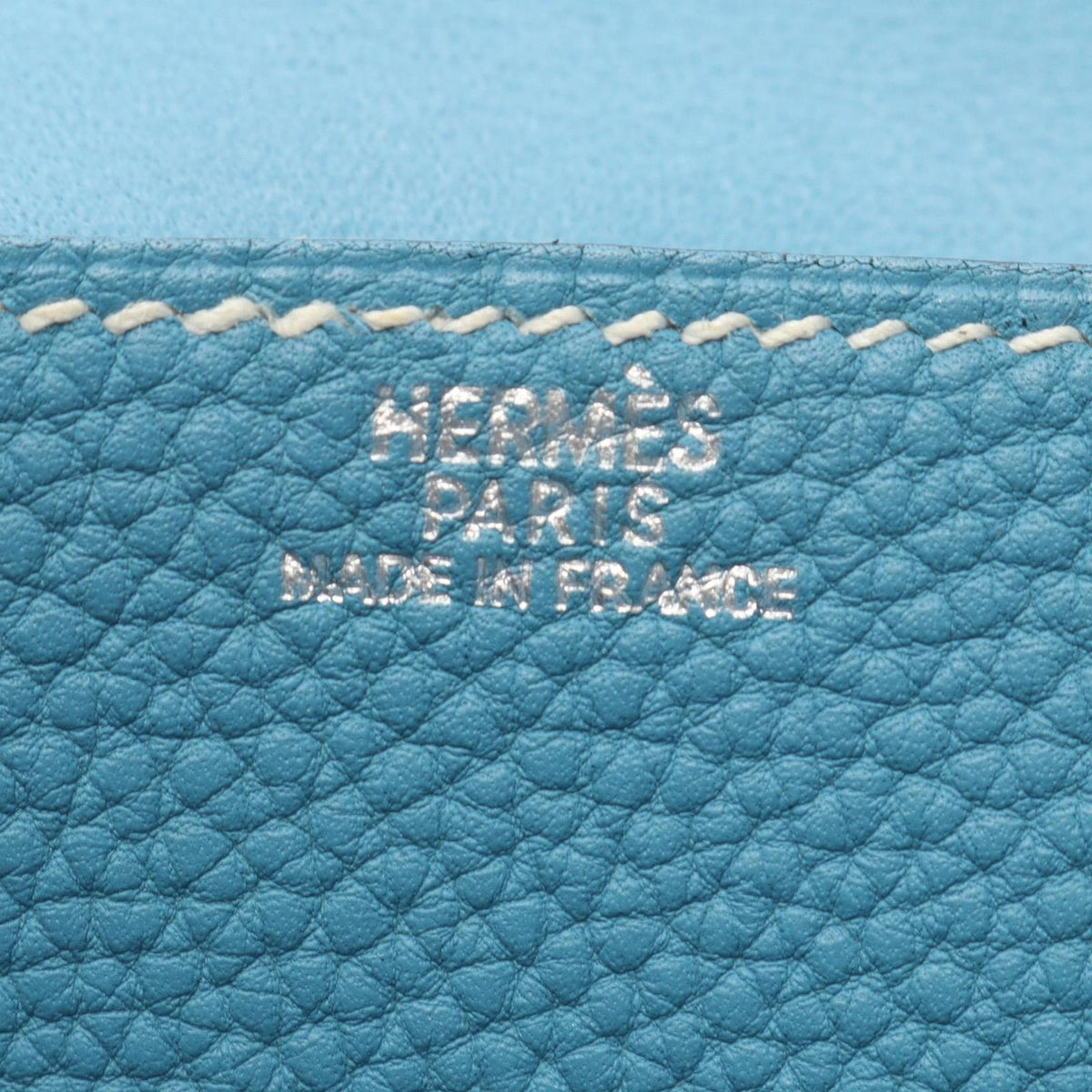 Hermes Waist Bag Dogon Posh Blue Jean Leather — view 4