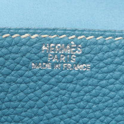 Hermes Waist Bag Dogon Posh Blue Jean Leather — view 4