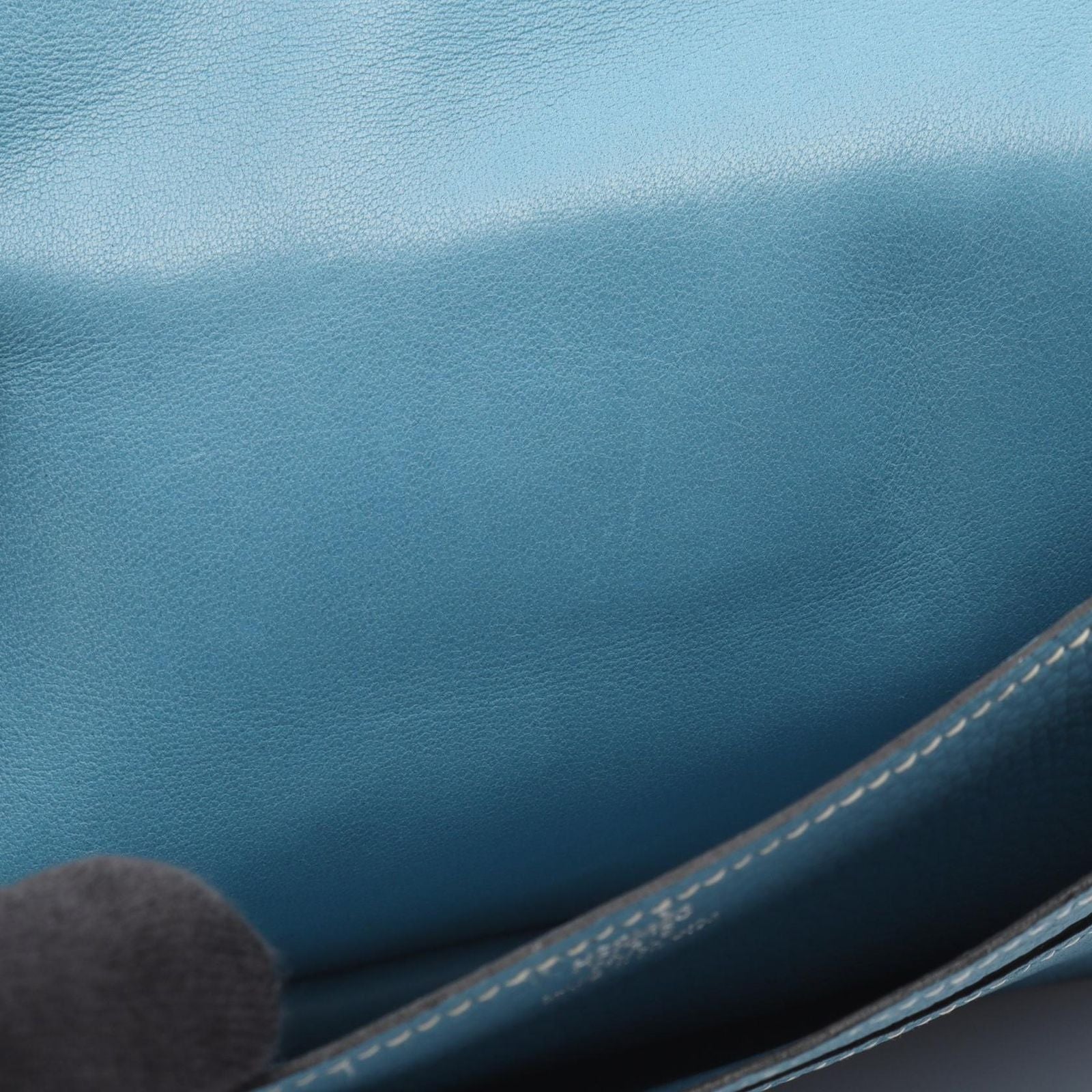 Hermes Waist Bag Dogon Posh Blue Jean Leather — view 6